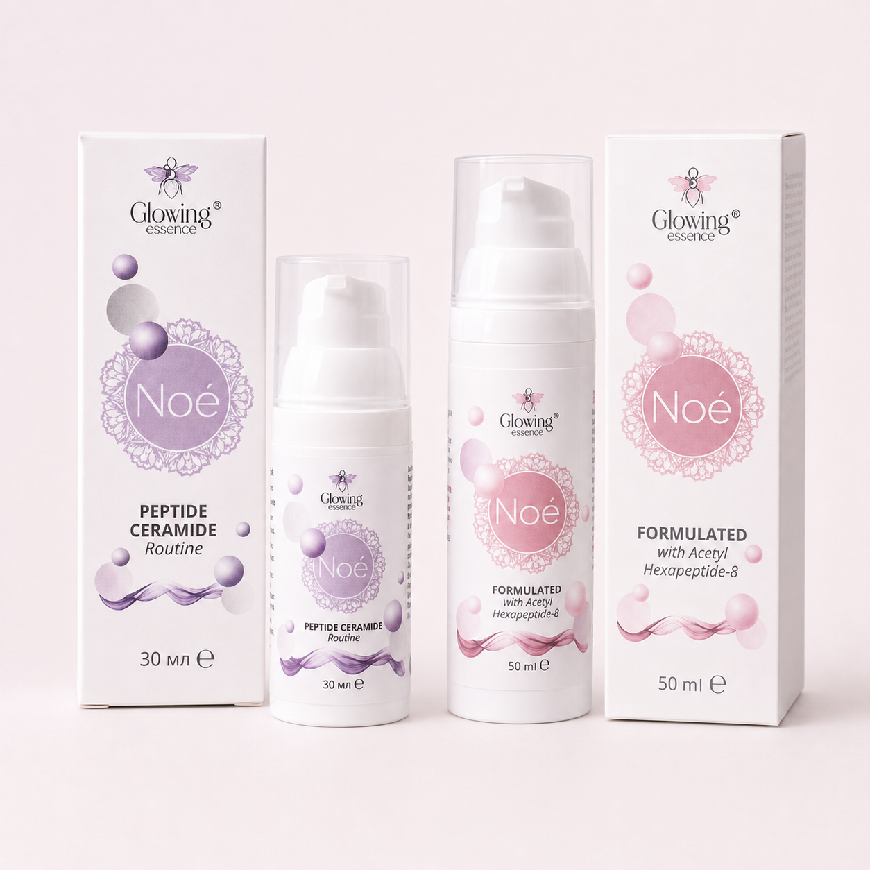 Noé Peptide Duo – Серум с Matrixyl® + крем с Argireline®